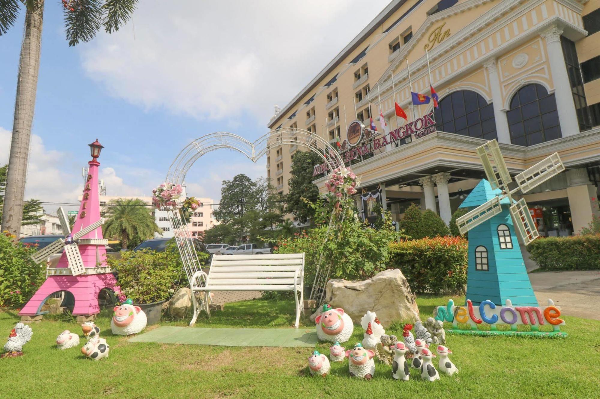 Chaleena Princess Hotel Bangkok Exterior foto